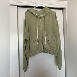 Aerie zip up hoddie